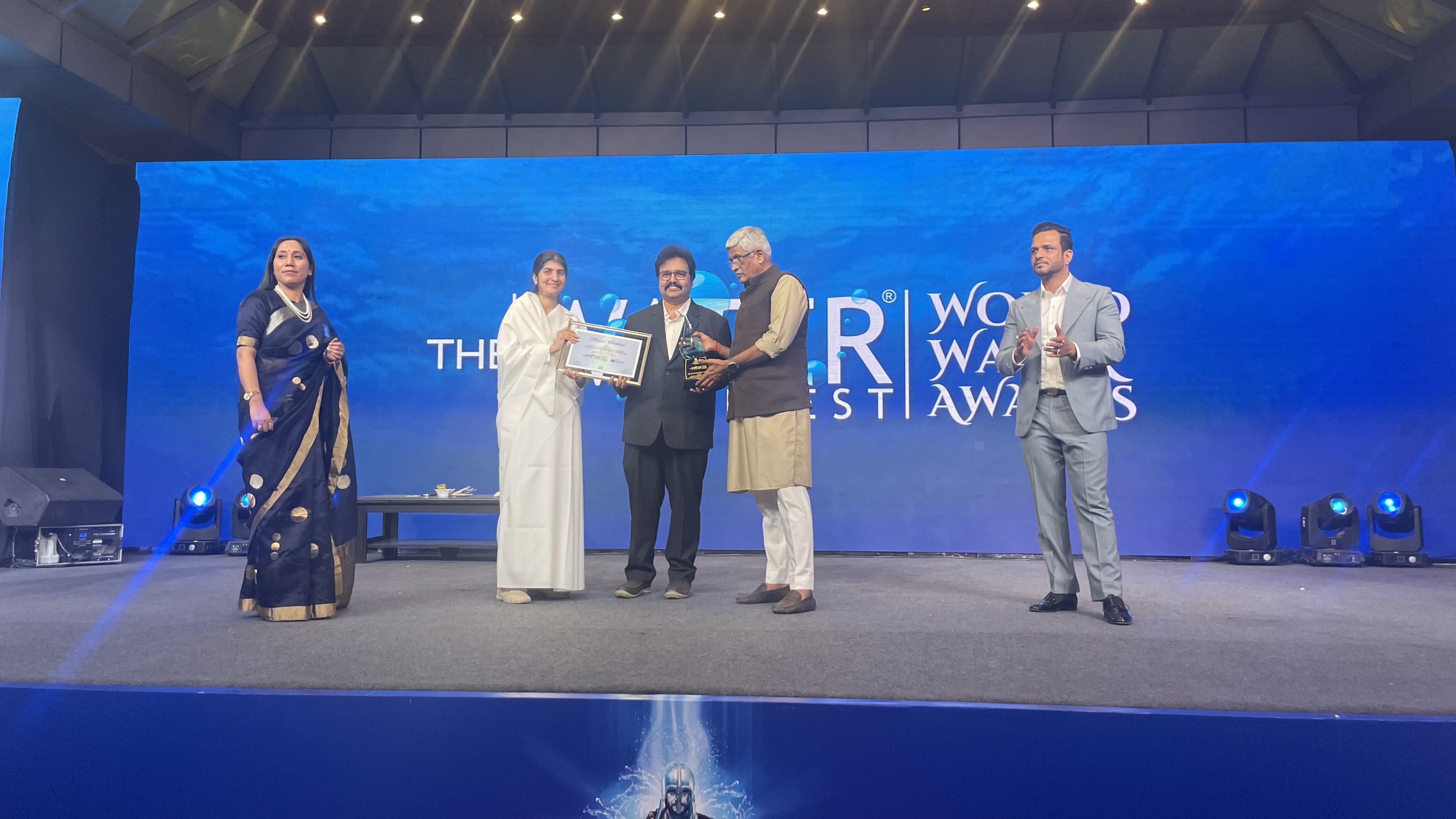 KL wins Prestigious Water Digest Water Awards 2022-23 - Best Water Management - 'Institution'