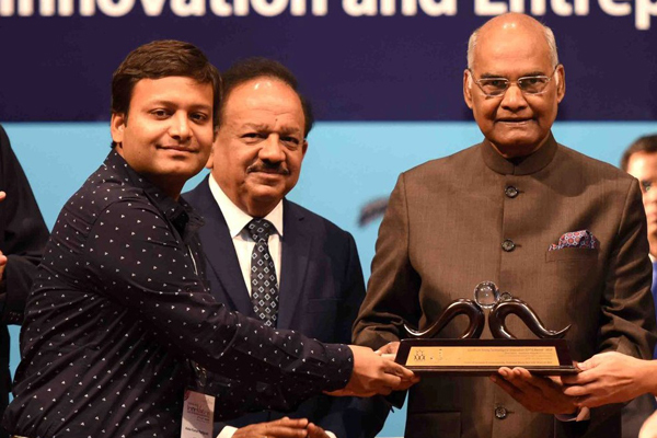 Gandhian Young Technological Innovation (GYTI) Award 2018.